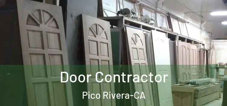 Door Contractor Pico Rivera-CA